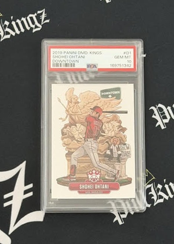 Shohei Ohtani 2019 Panini Diamond Kings Downtown PSA 10